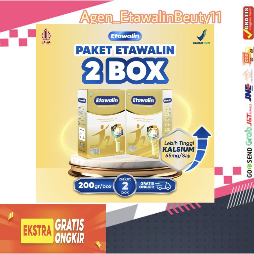 

PAKET 2 BOX || ETAWALIN susu murni ETAWA membantu Asam Urat dan Pegal Linu