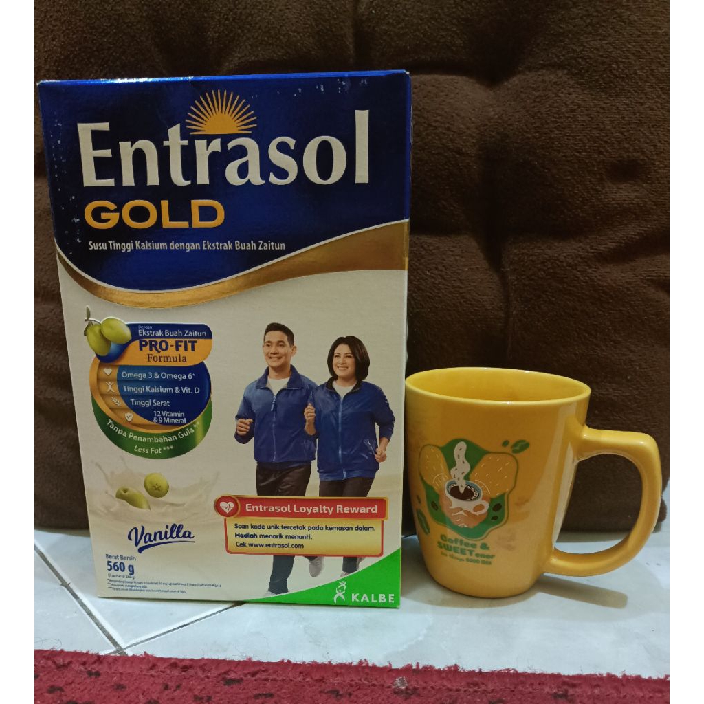 

entrasol gold 560gr (free mug) exd juli26