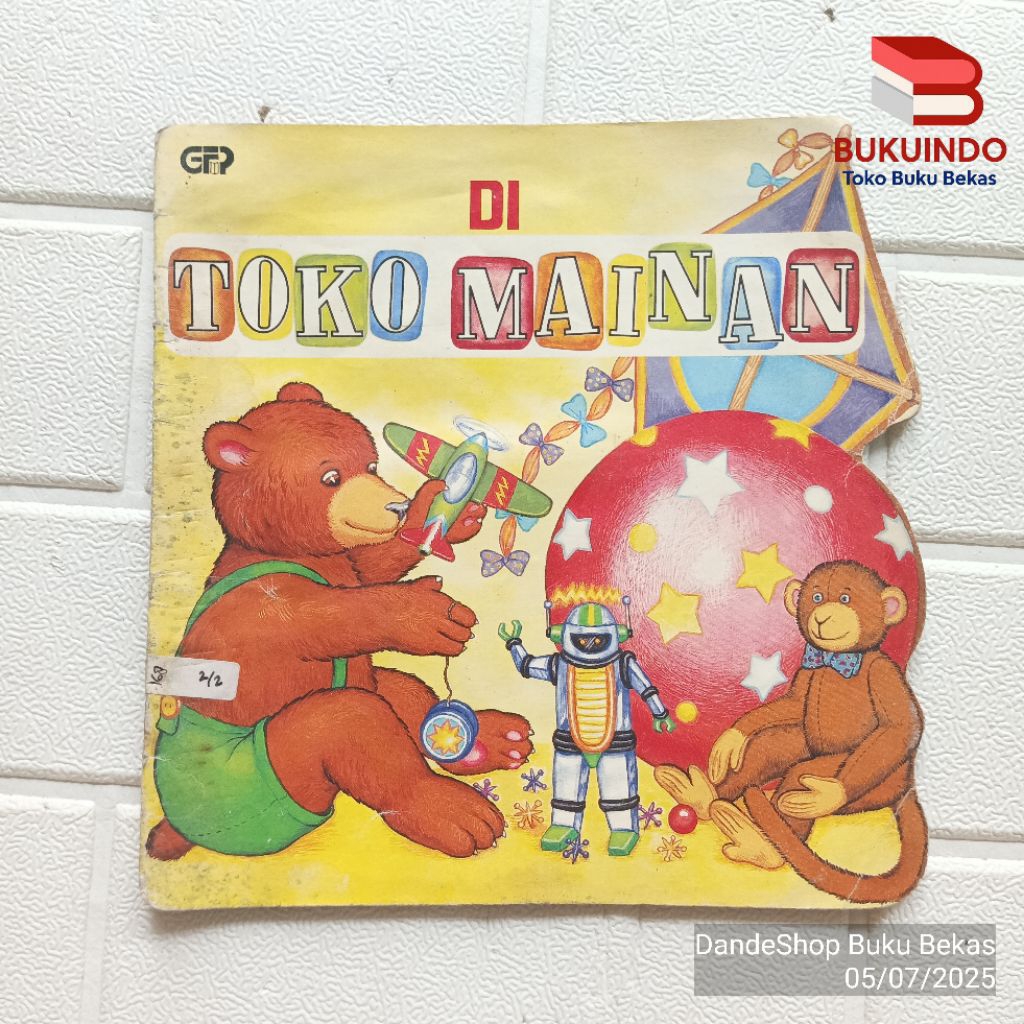 Di Toko Mainan - Buku Cerita Anak Bekas Preloved