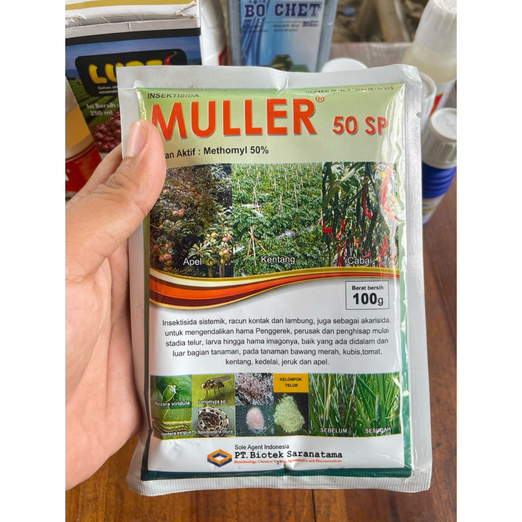 INSEKTISIDA MULLER 50 SP 100 GR ORIGINAL 100%