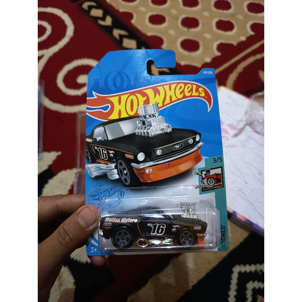 hot wheels 68 mustang