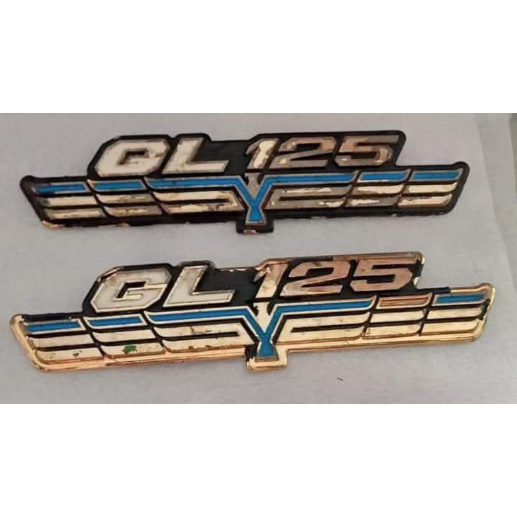 emblem tepong gl 125 original garuda/ emblem box aki gl 100/ gl 125 original garuda