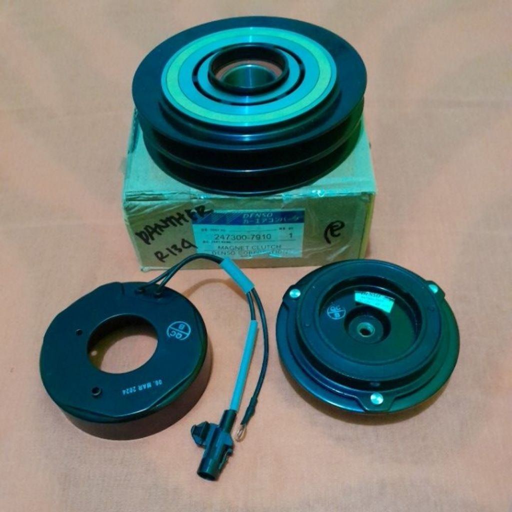 MAGNET CLUTCH MAKNIT KLAT PULLY KOMPRESOR AC MOBIL PANTHER TOURING/LS/LV R134