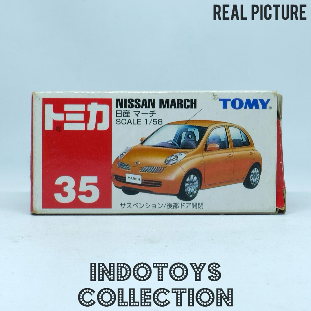 Tomica Tomy Biru 35 ~ Nissan March