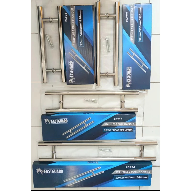 SALE 304 Handle Pipa | Pull Handle Pintu Kaca Pintu Kayu | Pull Handle Stainless 45cm 50cm 60cm 80cm