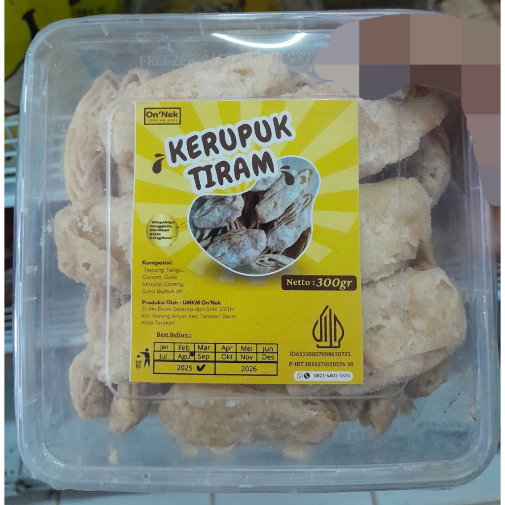 

Krupuk Tiram Box 300gr