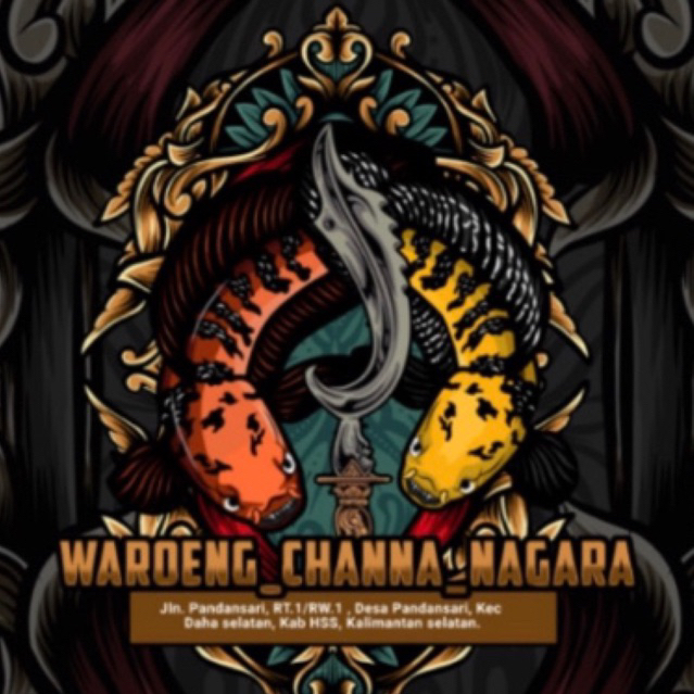 Box isi stiker Channa rere item