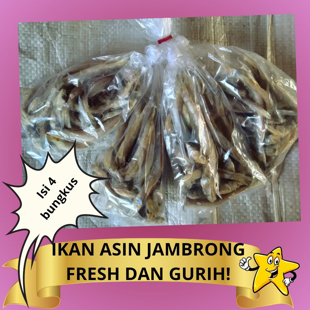

IKAN ASIN JAMBRONG KUALITAS SUPER☆☆☆☆☆