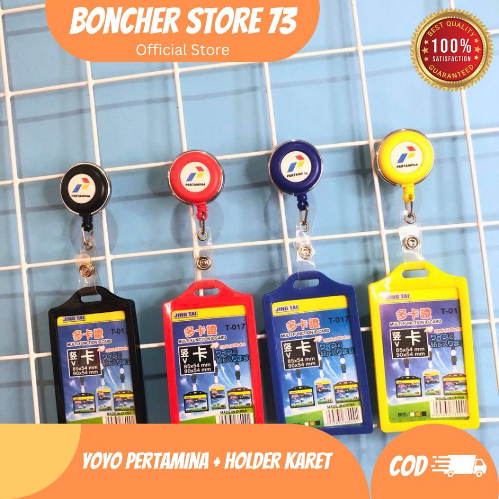 

PT.Pertamina Yoyo+Holder Karet ID Card