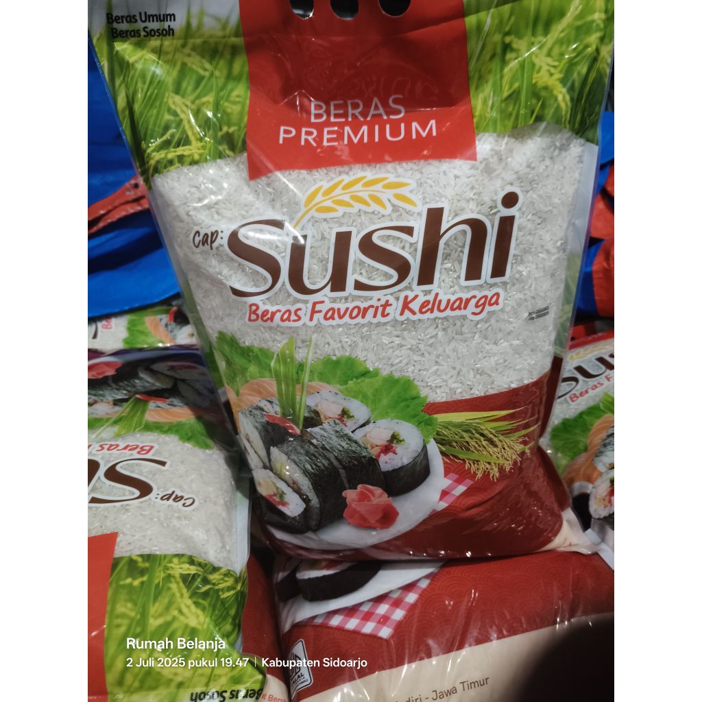 

Sushi Beras Premium kemasan 5kg