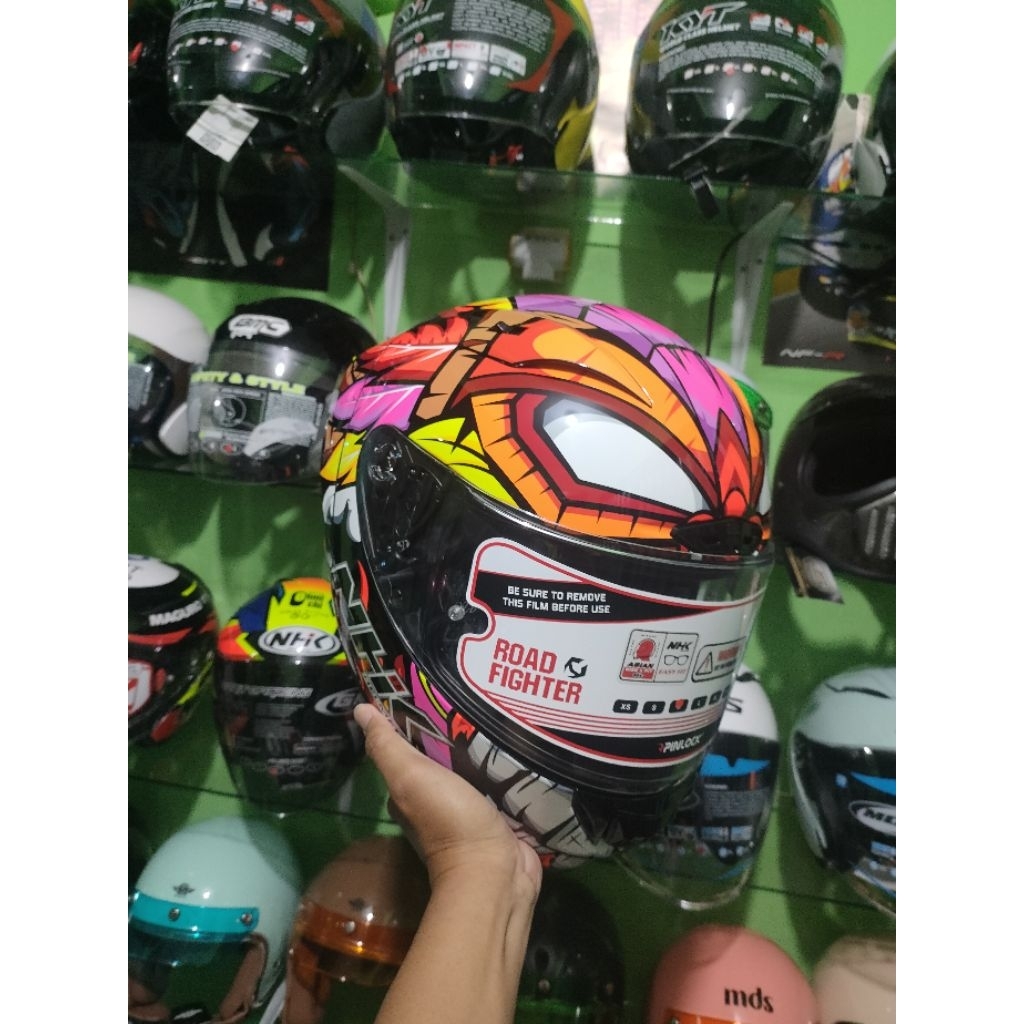 HELM NHK GPR TECH STREET THE MASK/ HELM NHK / HELM NHK GPR-TECH