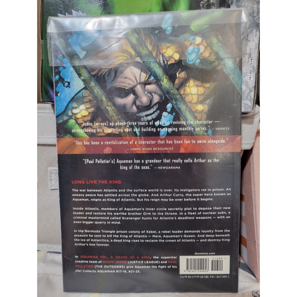 komik tpb dc comics aquaman