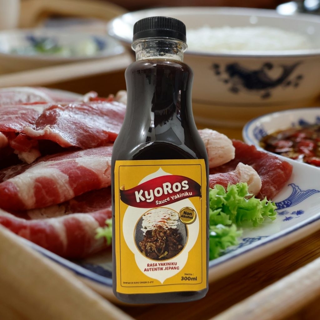 

Sauce KyoRos Paket 3 Botol 300ml Teriyaki, Yakiniku, Nanban Halal