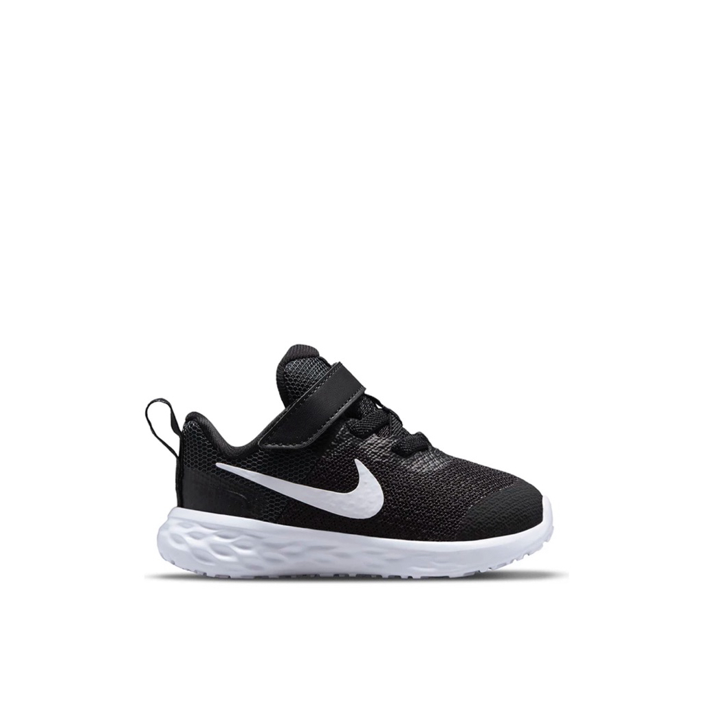 JUAL SEPATU ANAK NIKE REVOLUTION 6 NN BLACK / WHITE