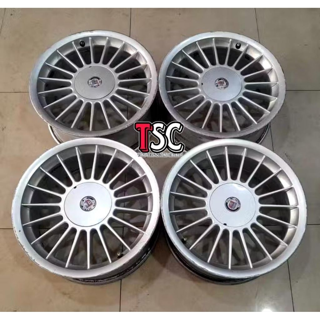 REP ALPHINA RING 17 PCD 4X100/114 VELG MOBIL BEKAS