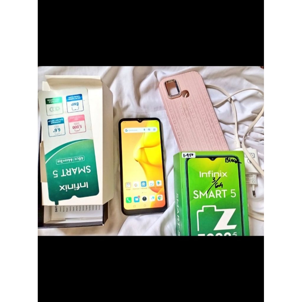 HP SECOND INFINIX SMART 5 RAM 4 LITE/ 64 GB