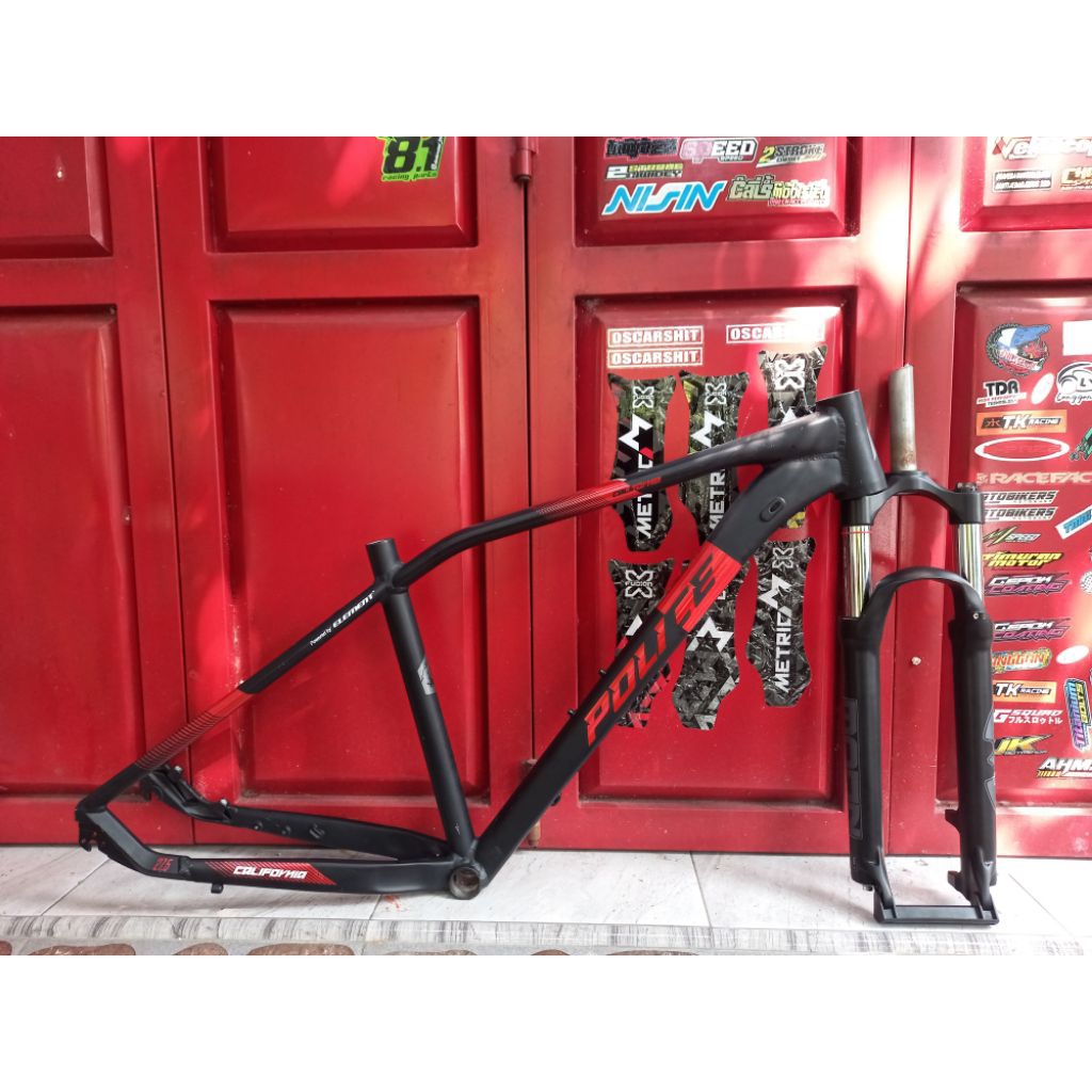 sepeda police california 27.5 size 17" frame police california frame mtb 27.5 sepeda mtb 27.5 frame 