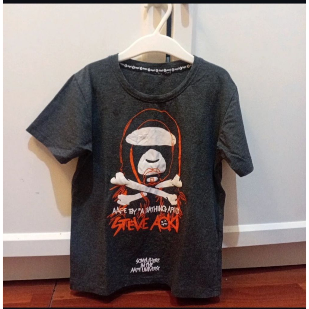 Original Bape Kids / Preloved kaos anak laki-laki