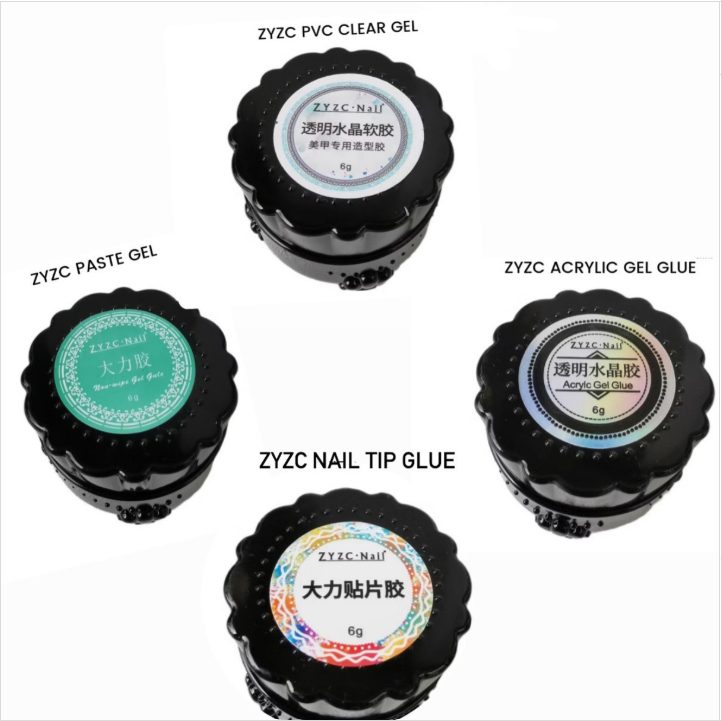 ZYZC NAIL TIP GLUE For Nail Extension / Nail Tip Glue / Nail Adhesive / Nail Extention