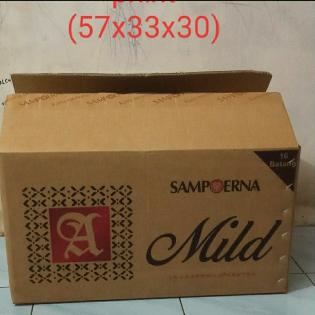 

KARDUS BEKAS 57X33X30