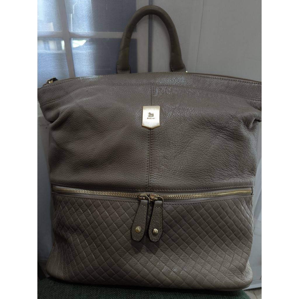 Ransel kulas taupe Rhizliza preloved