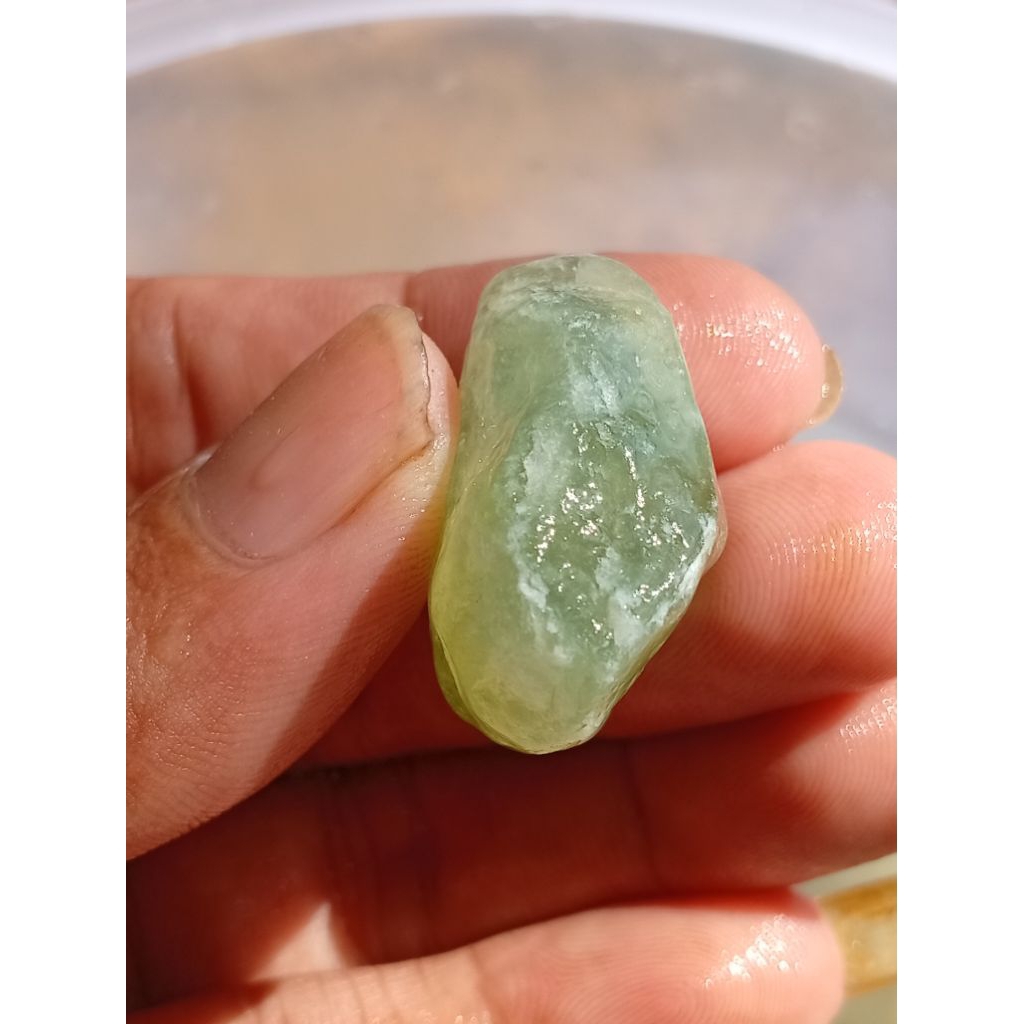 temuan alam giok daun pisang raja