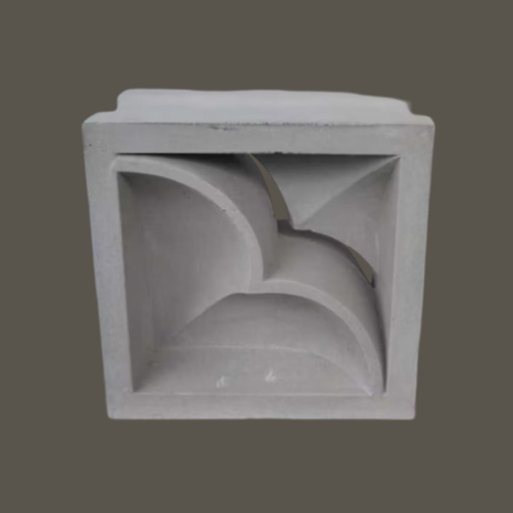 Cetakan Roster / Cetakan Loster Cetakan angin angin FIBER MINIMALIS 20X20