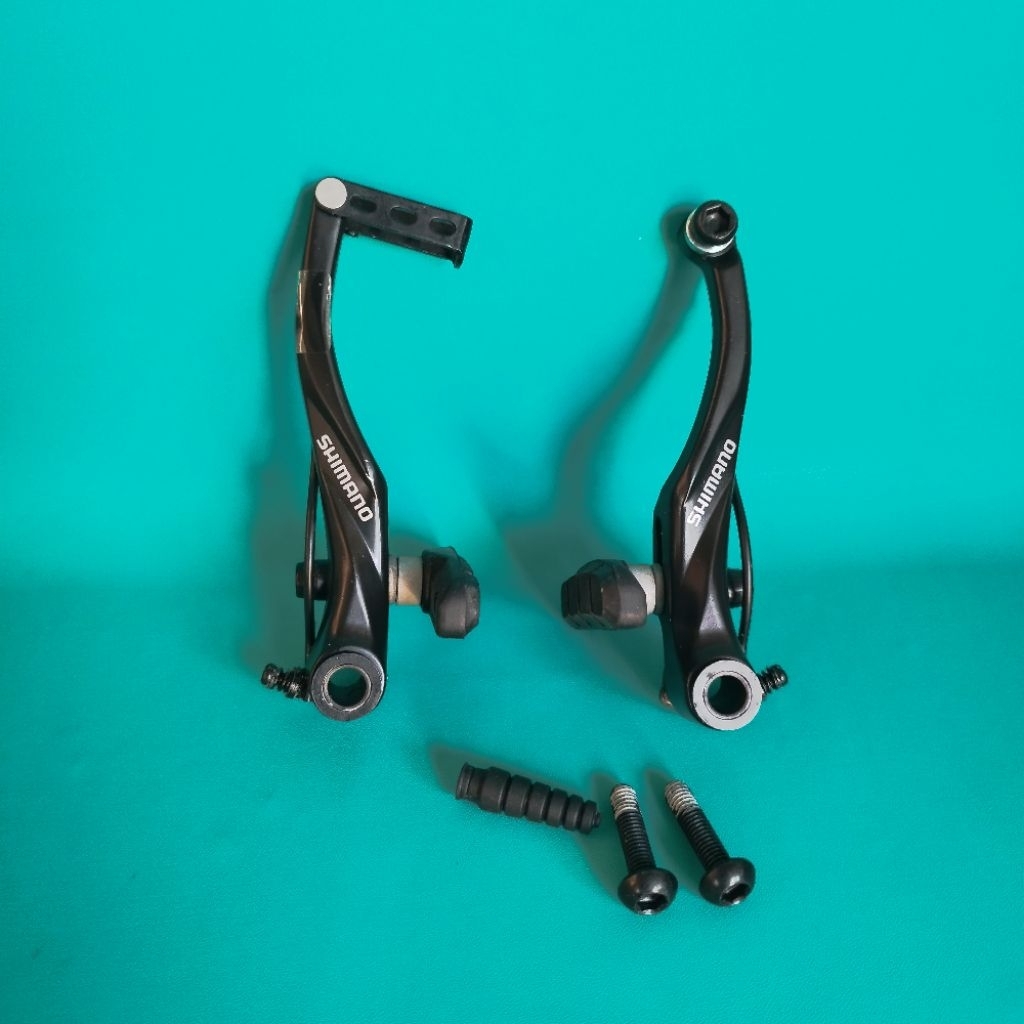 Rem sepeda MTB Jadul V Brake Shimano BR T4000