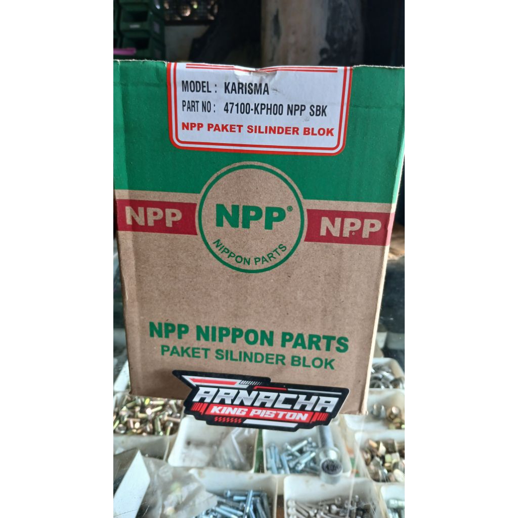 BLOK BORING SEHER SET BLOK KIT KHARISAMA SUPRA X 125 NPP