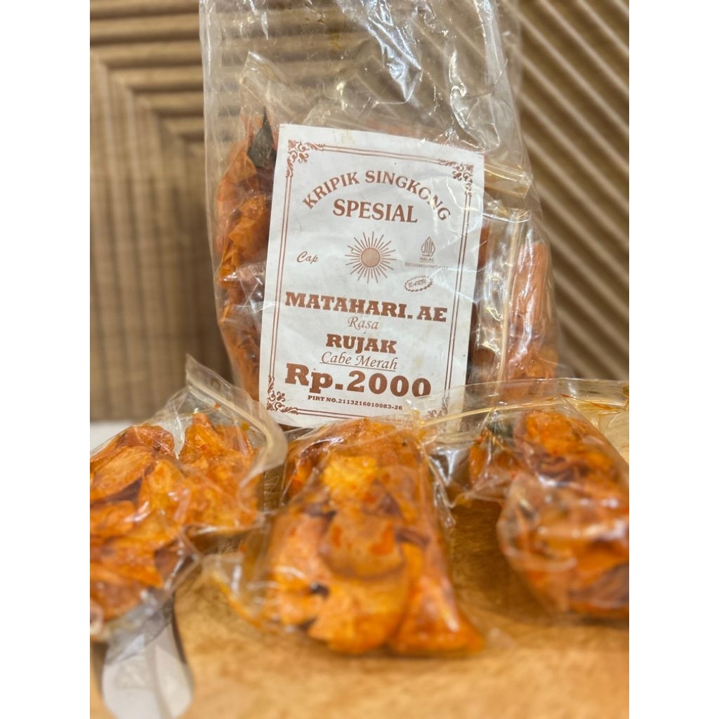 

Aneka Kripik Singkong Banyak Varian Rasa Isi 10 Pcs 1 Pack