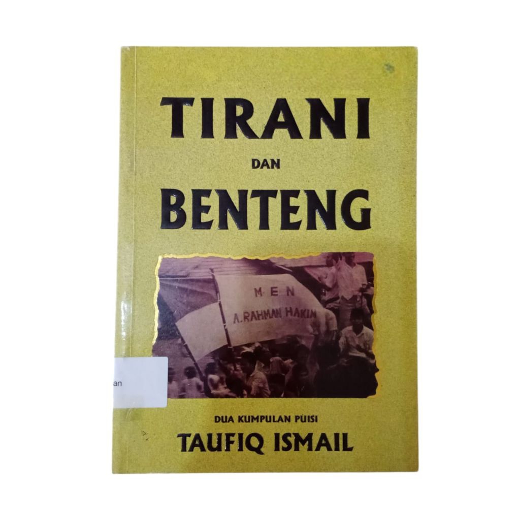 (ORIGINAL) Buku TIRANI DAN BENTENG