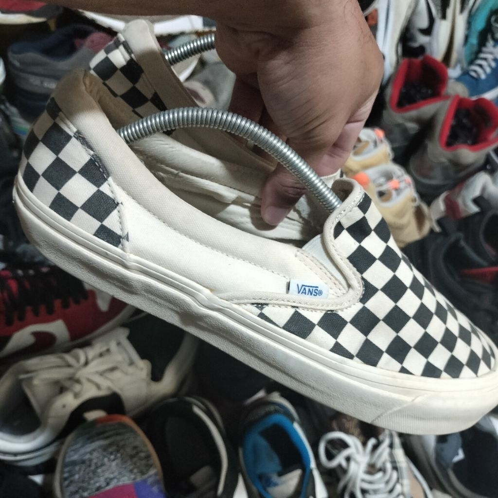 Vans catur chess print slip on, size 44