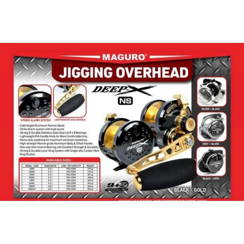 REEL MAGURO DEEP X NS ORIGINAL