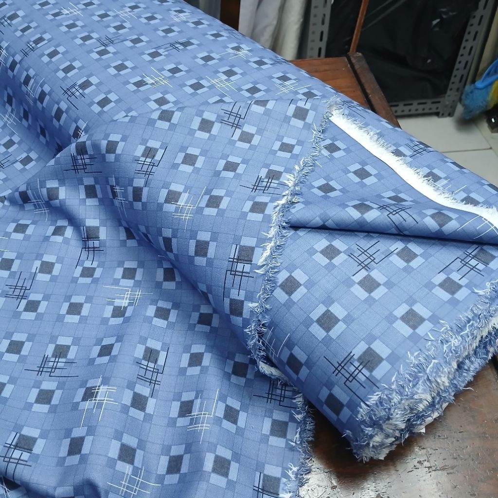 Kain katun linen / Kain katun linen motif/ kain katun linen premium | KATUN LINEN