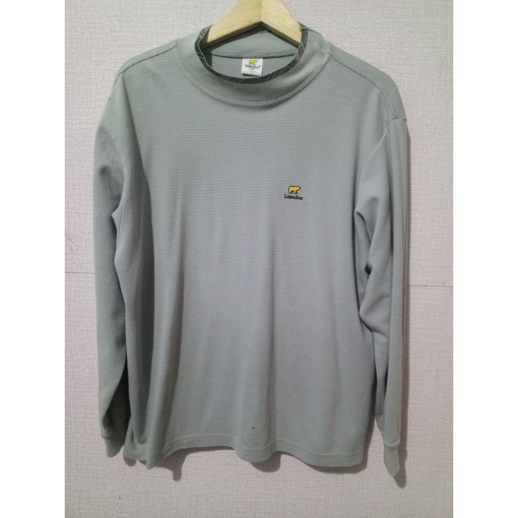 Baju kaos lengan panjang Golden bear size XL second
