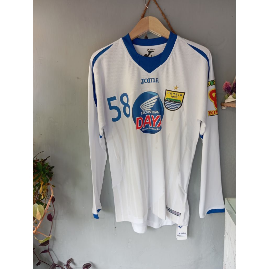 Joma Jersey Persib Away 2010 Player Issue Longsleeve Bnwt