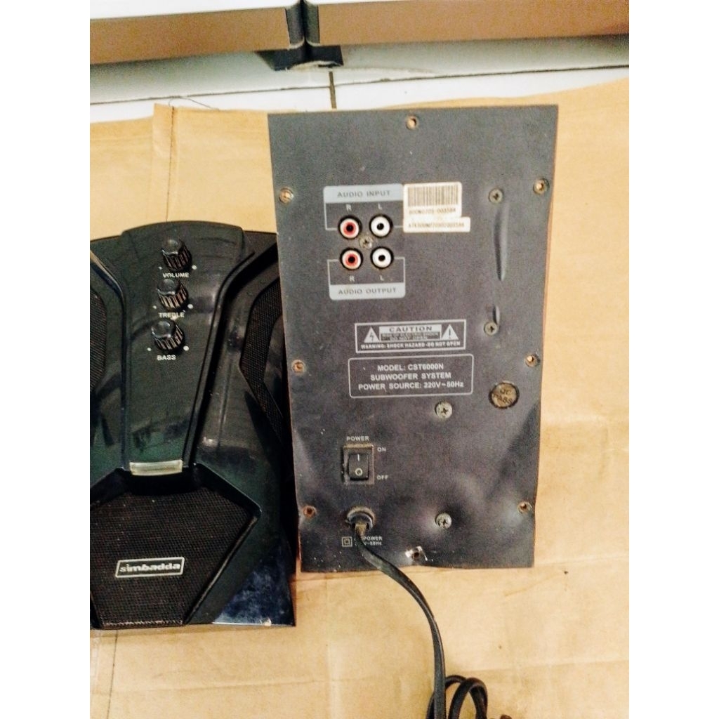 Kit ampli  simbadda cst 6000n  NORMAL ORIGINAL