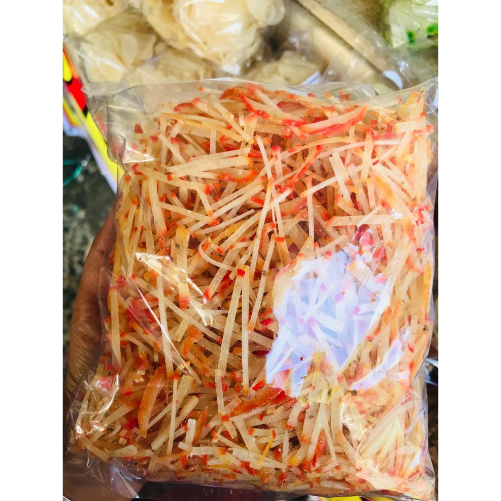 

Kerupuk singkong khas bamban(putingan) mentah berat 350gr