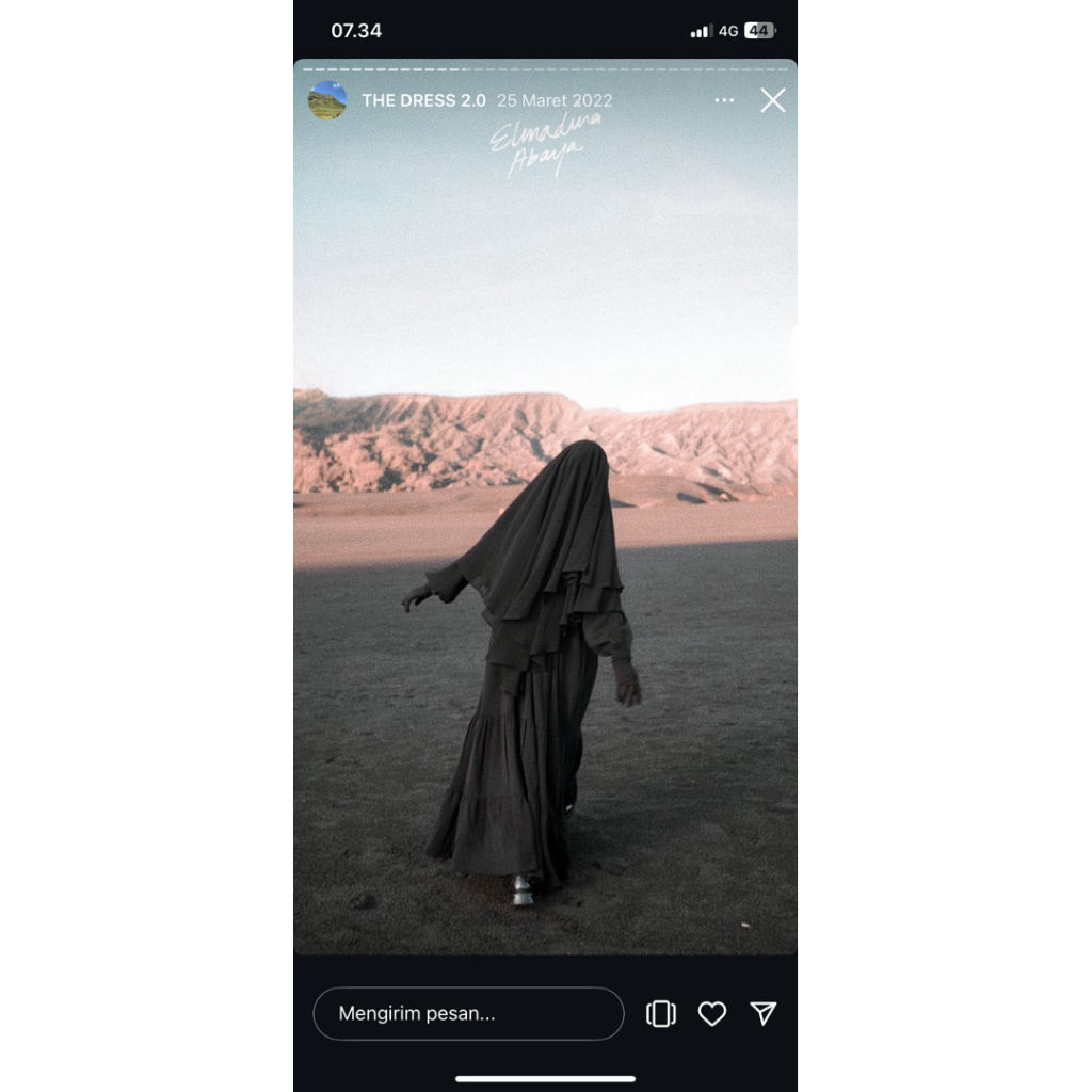 the dress elmadina abaya xxs