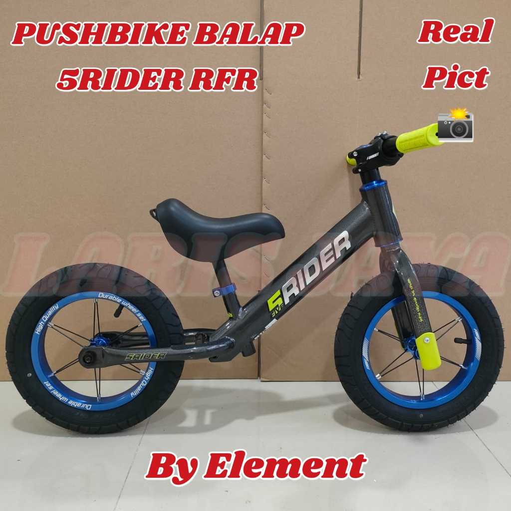 BONUS BELL Pushbike 5rider WAVE element pushbike balance bike element 5rider RFR sepeda keseimbangan