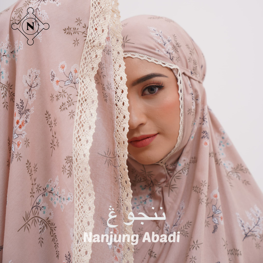 Mukena Jumbo Hanumee Travel Wanita Rayon Premium By Nanjung Abadi Official