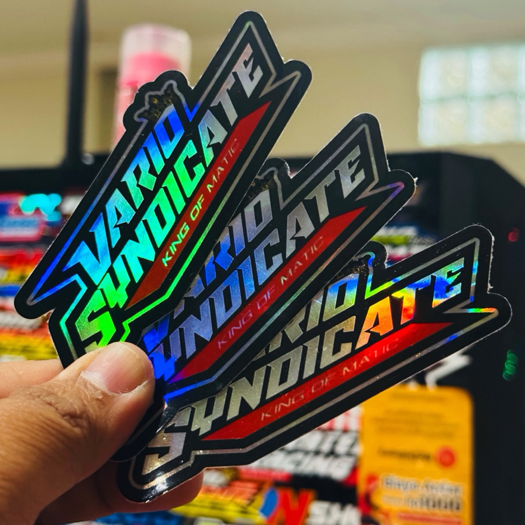 Sticker Vario Syndicate Official Hologram