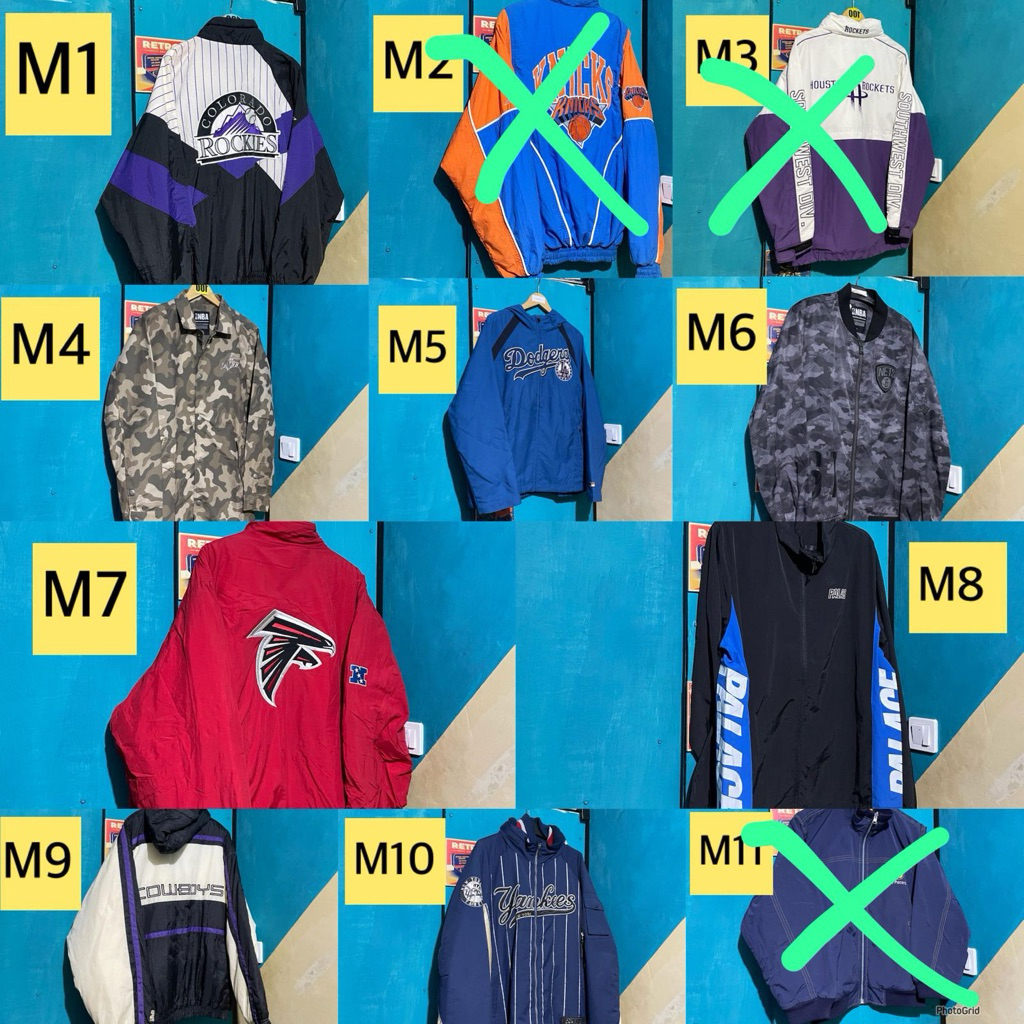 WINDBREAKER COLORBLOCK VINTAGE JACKET(5)