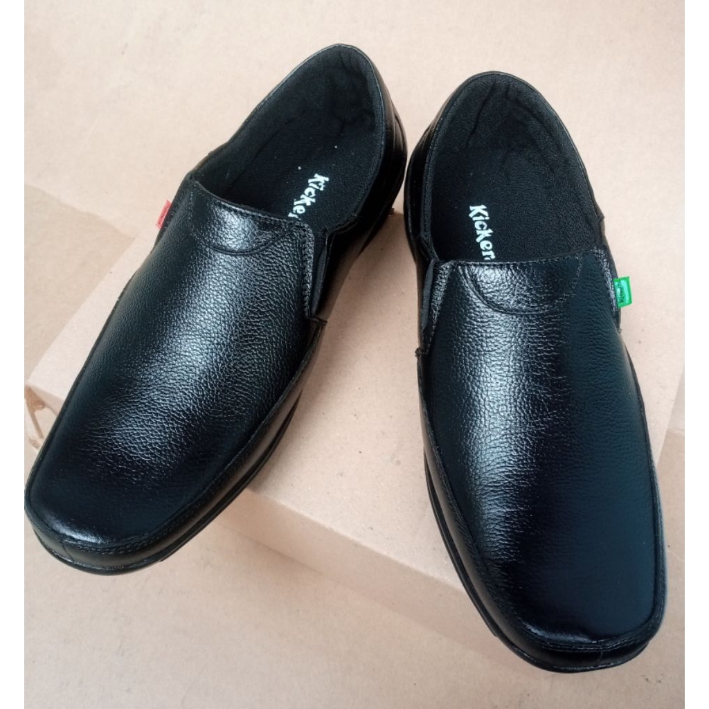 Sepatu Pria Kulit Kickers Formal Dan Casual Bahan Kulit Asli