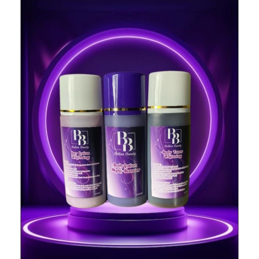 (LOTION WHITENING BOOSTER FARMASI) body lotion farmasi brilian beauty memutihkan kulit 20× lebih cep