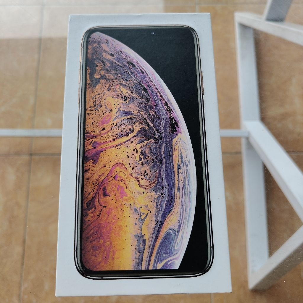 Dus Box iPhone XS MAX 256GB Gold Inter Original Copotan
