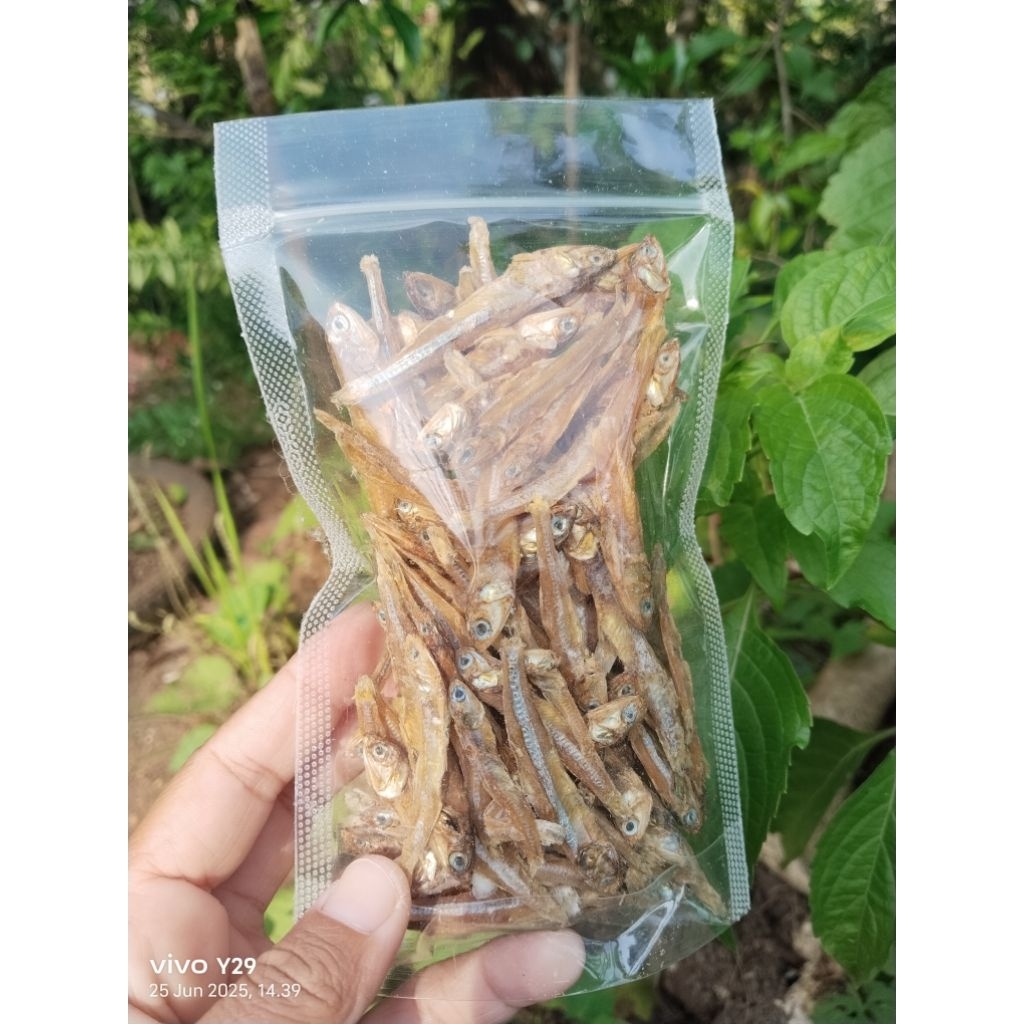 

Ikan Teri Tawar Kualitas Premium Kemasan standing pouch