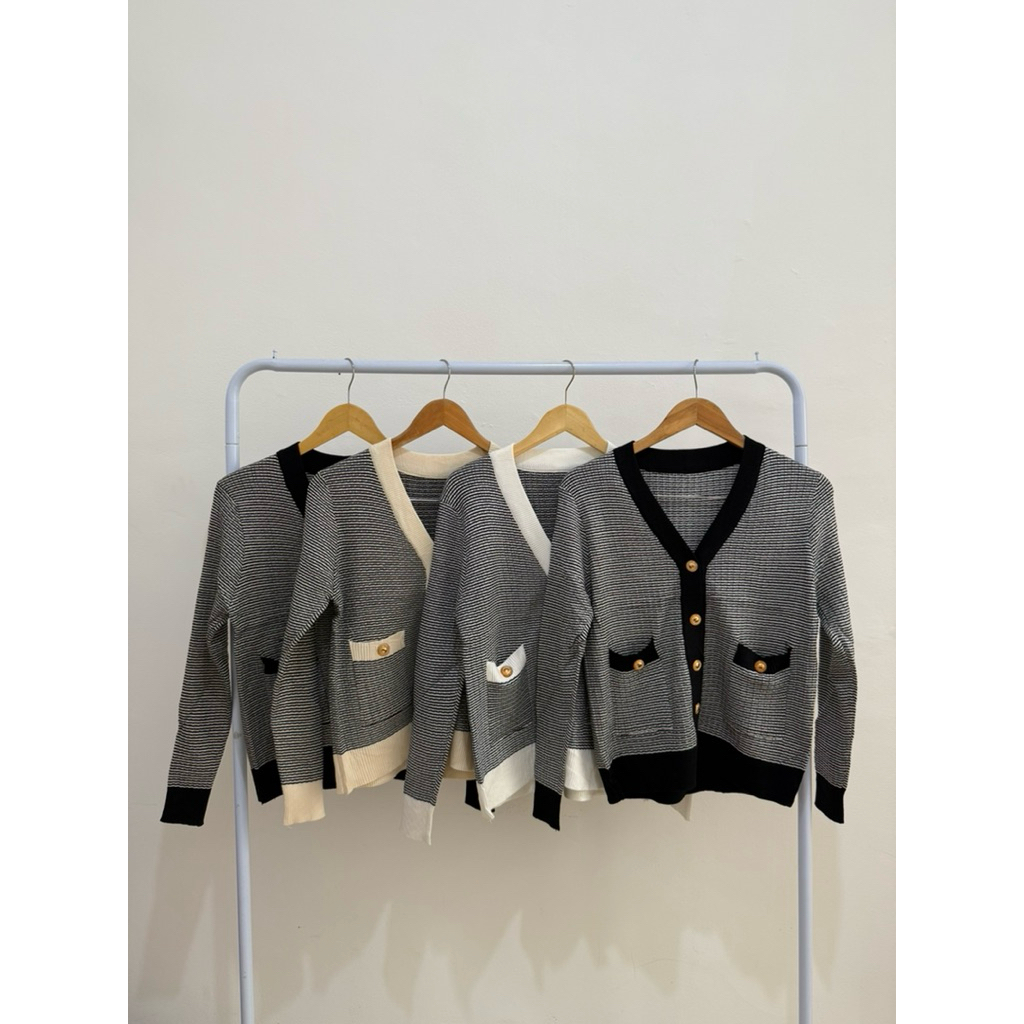 SL247 | CARDIGAN RAJUT IMPORT BANGKOK | OUTER RAJUT | ATASAN LENGAN PANJANG | CARDIGAN BANGKOK | CAR