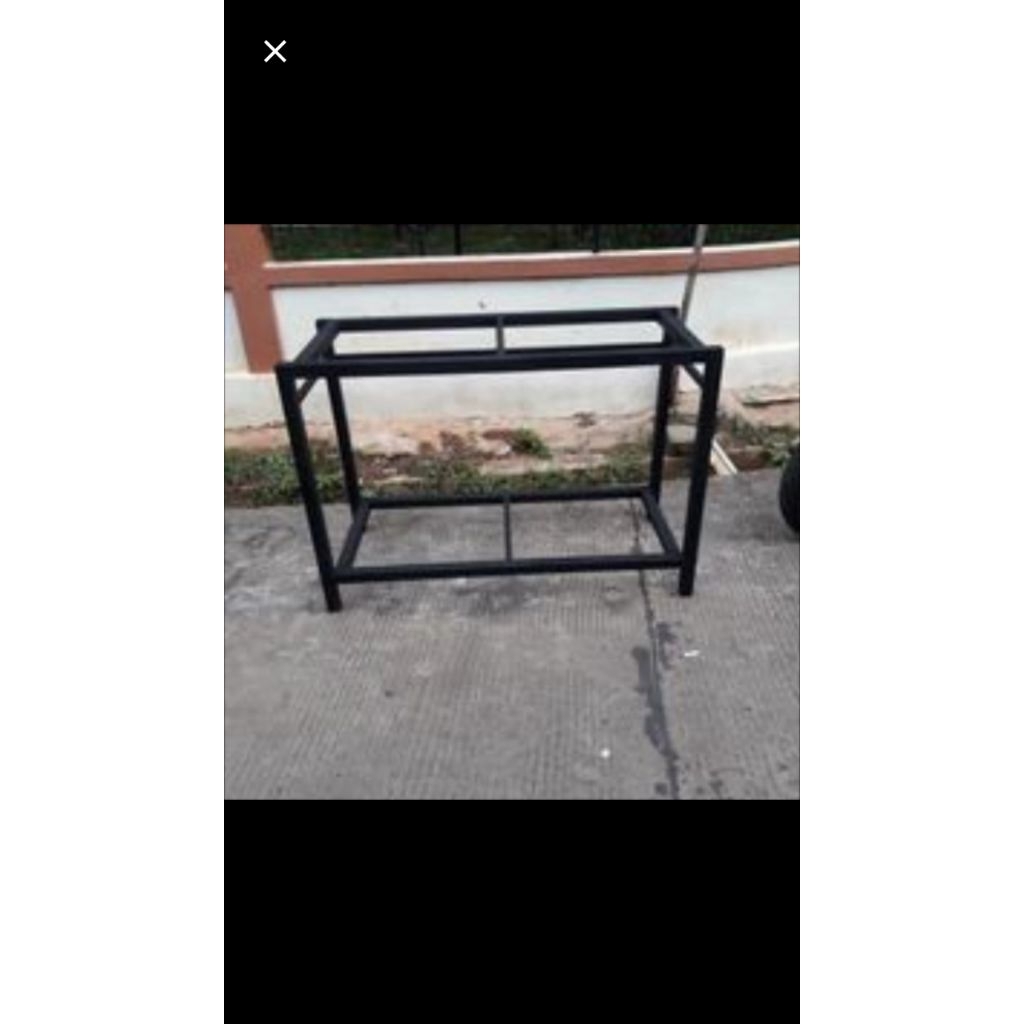 rak aquarium 100x50x65 cm besi holo 4x4