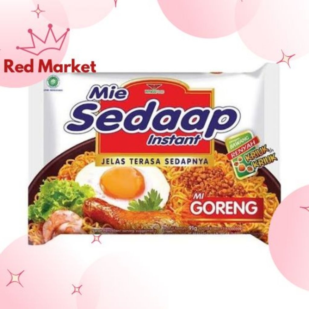 

-RED MARKET- MIE SEDAP GORENG
